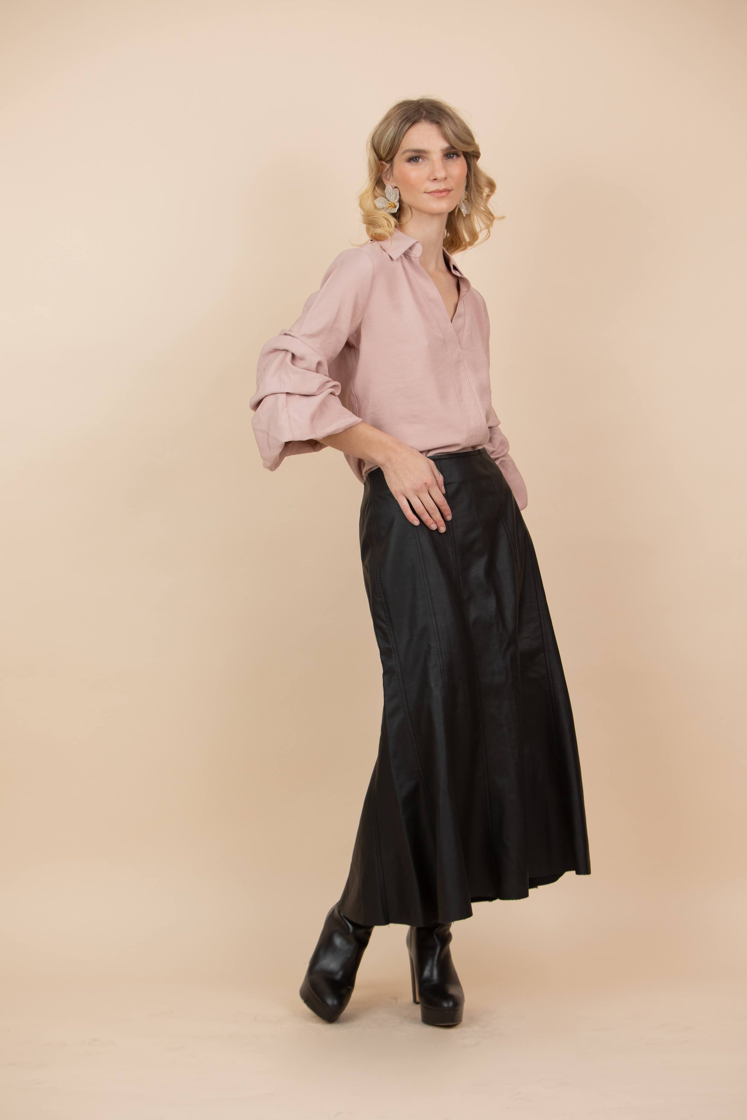 Blusa Amelia Palo de Rosa