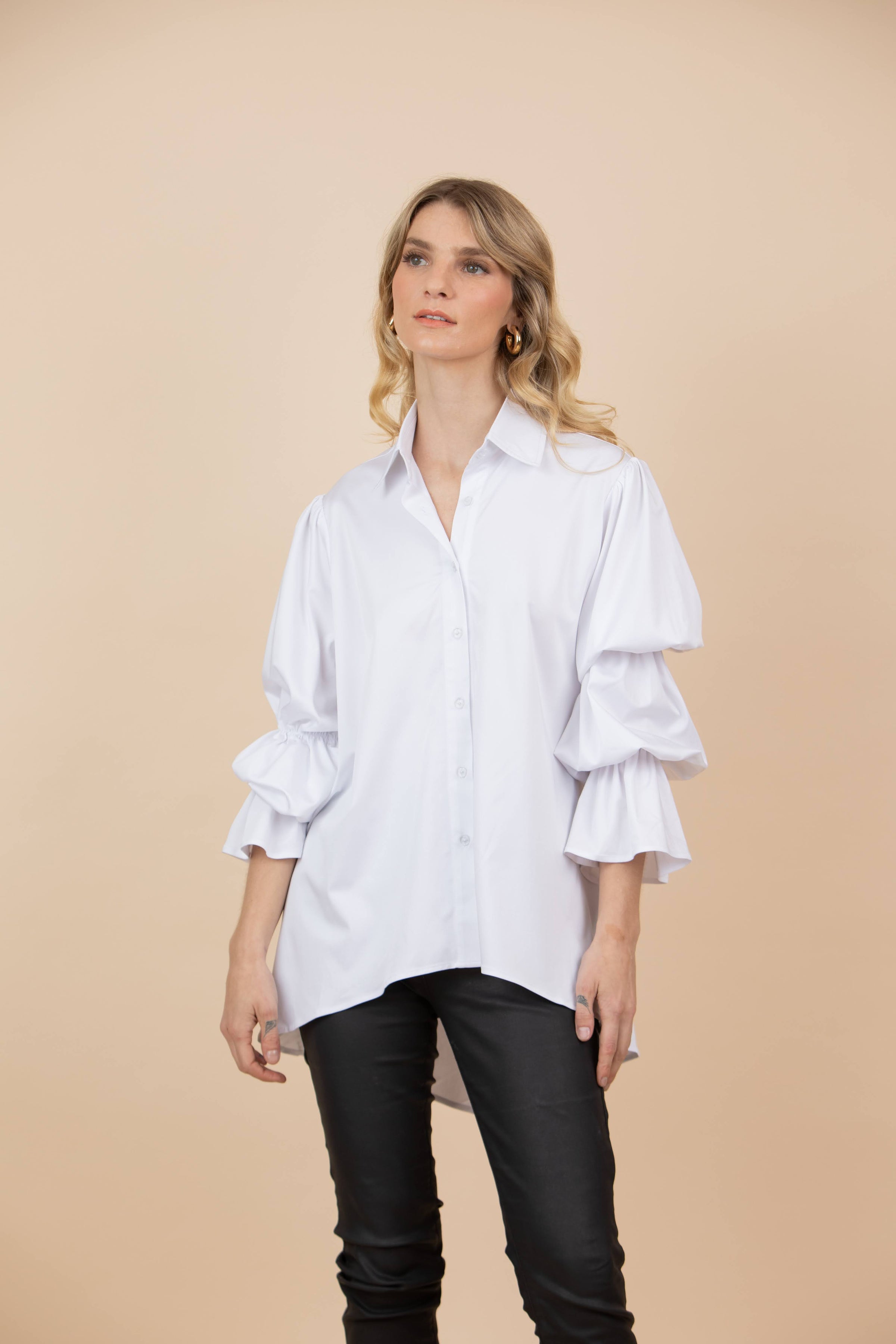 Blusa Ashely Marfil