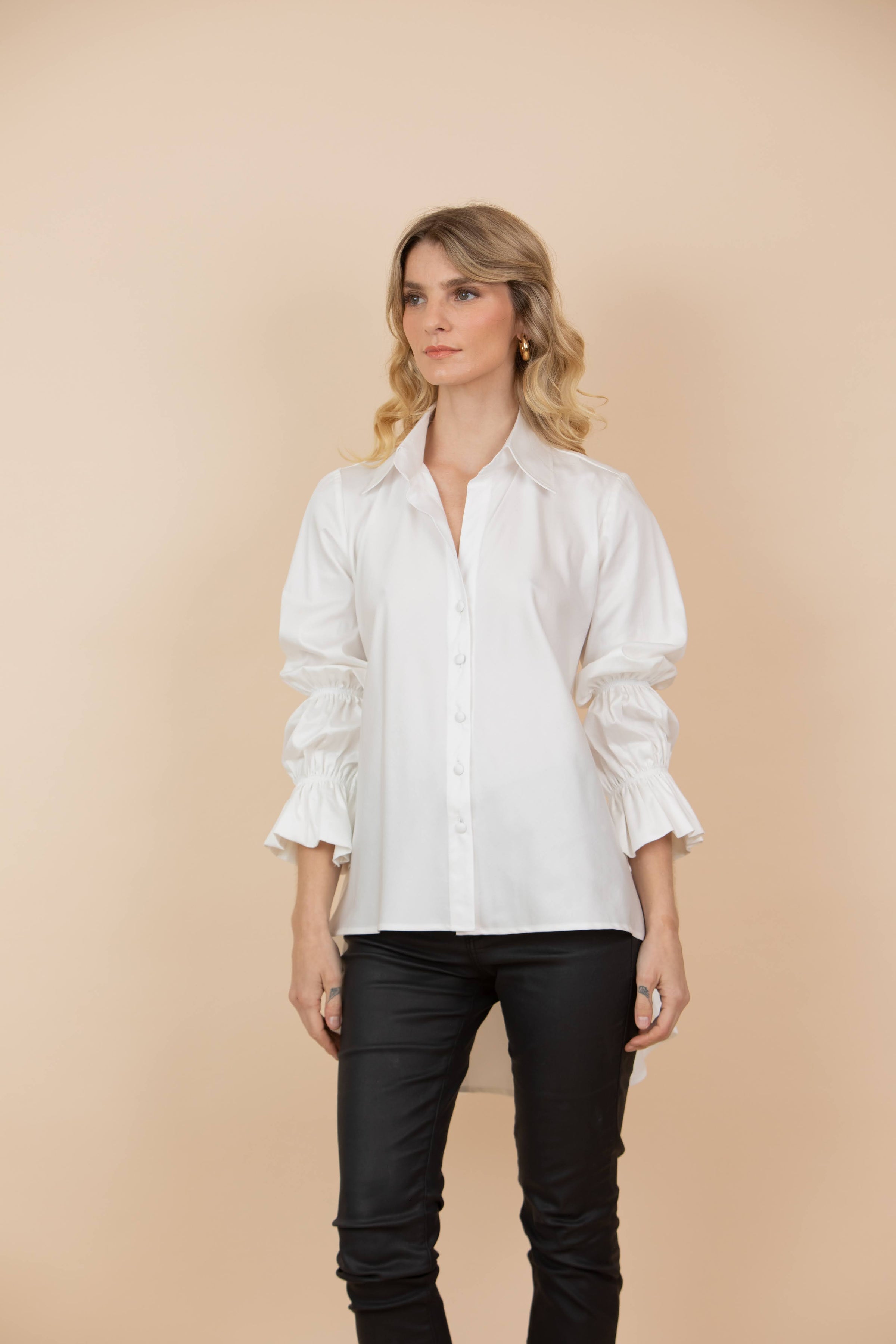 Blusa Ashely Marfil