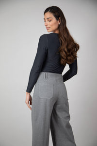Pantalón Presillas En Ponti