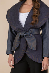 Chaqueta María Jean Ecocuero