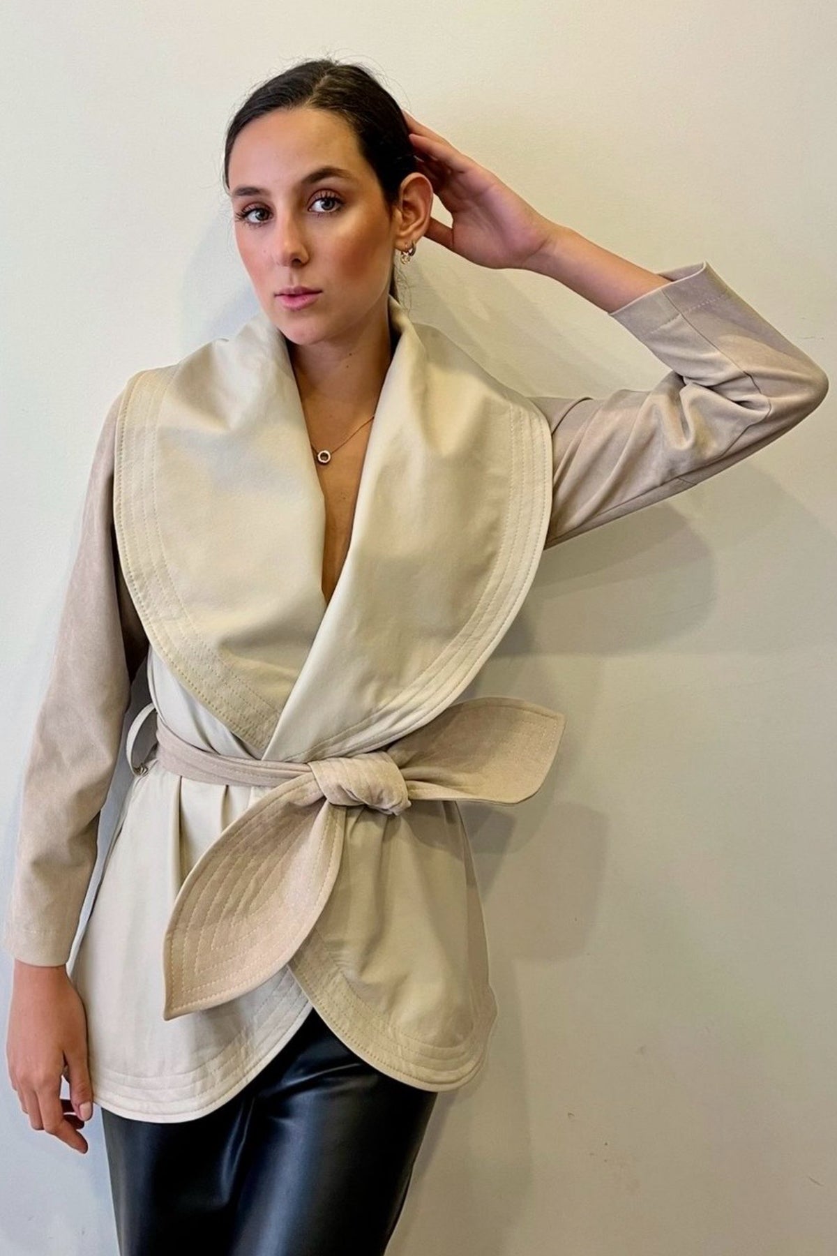 Chaqueta María Beige