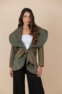 Chaqueta María Verde Olivo
