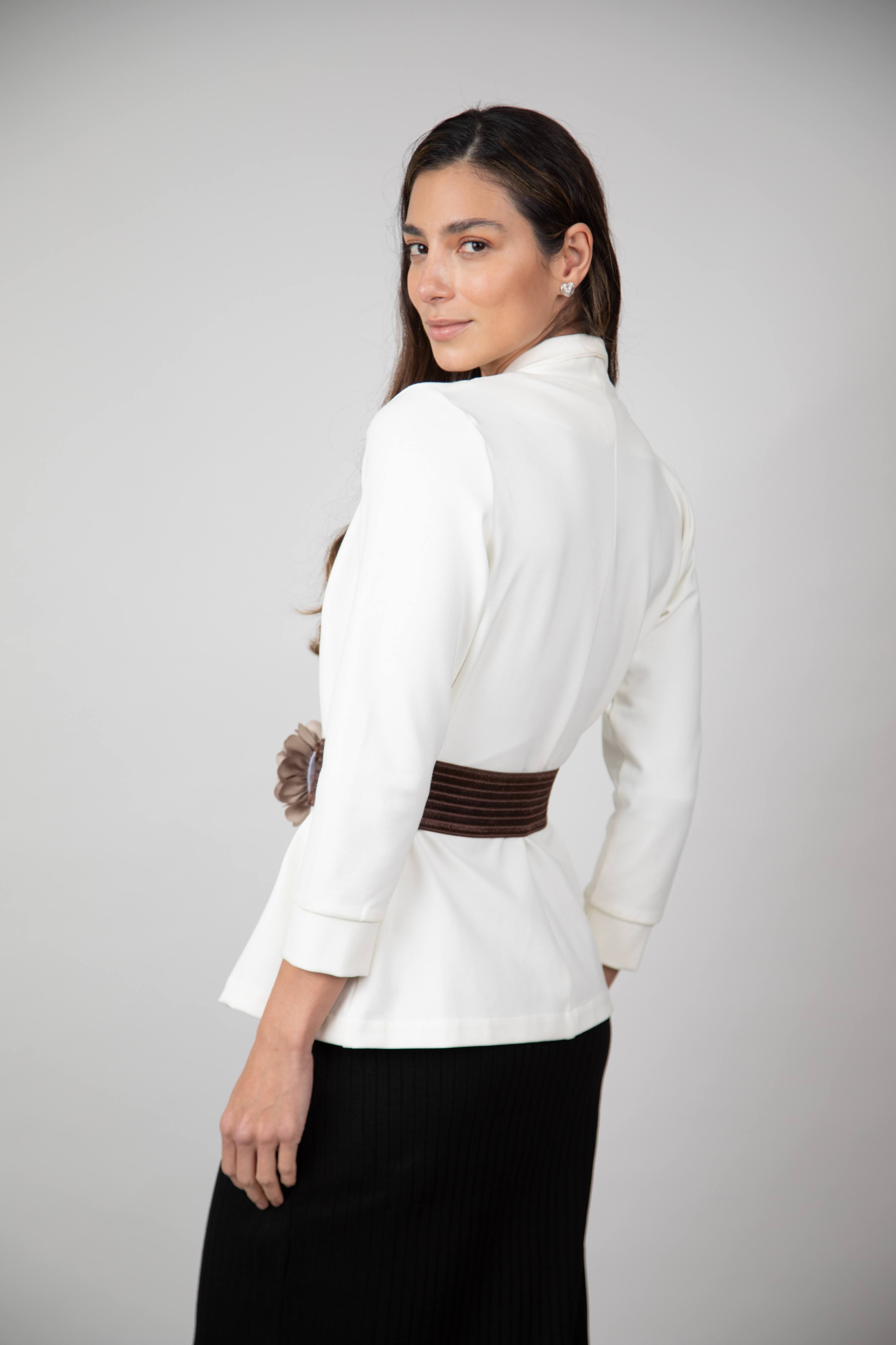 Chaqueta Antonina Marfil
