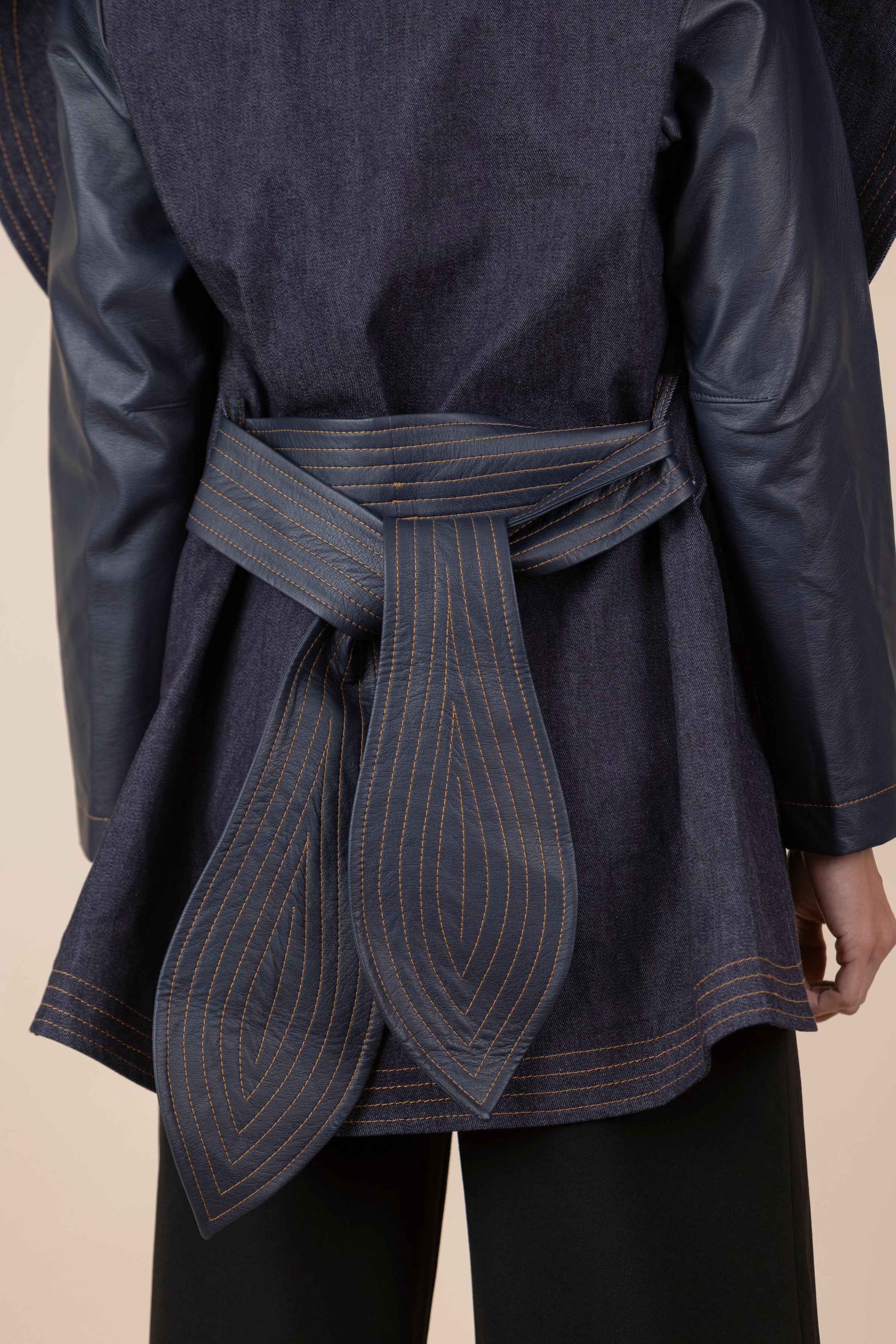 Chaqueta María Jean Ecocuero