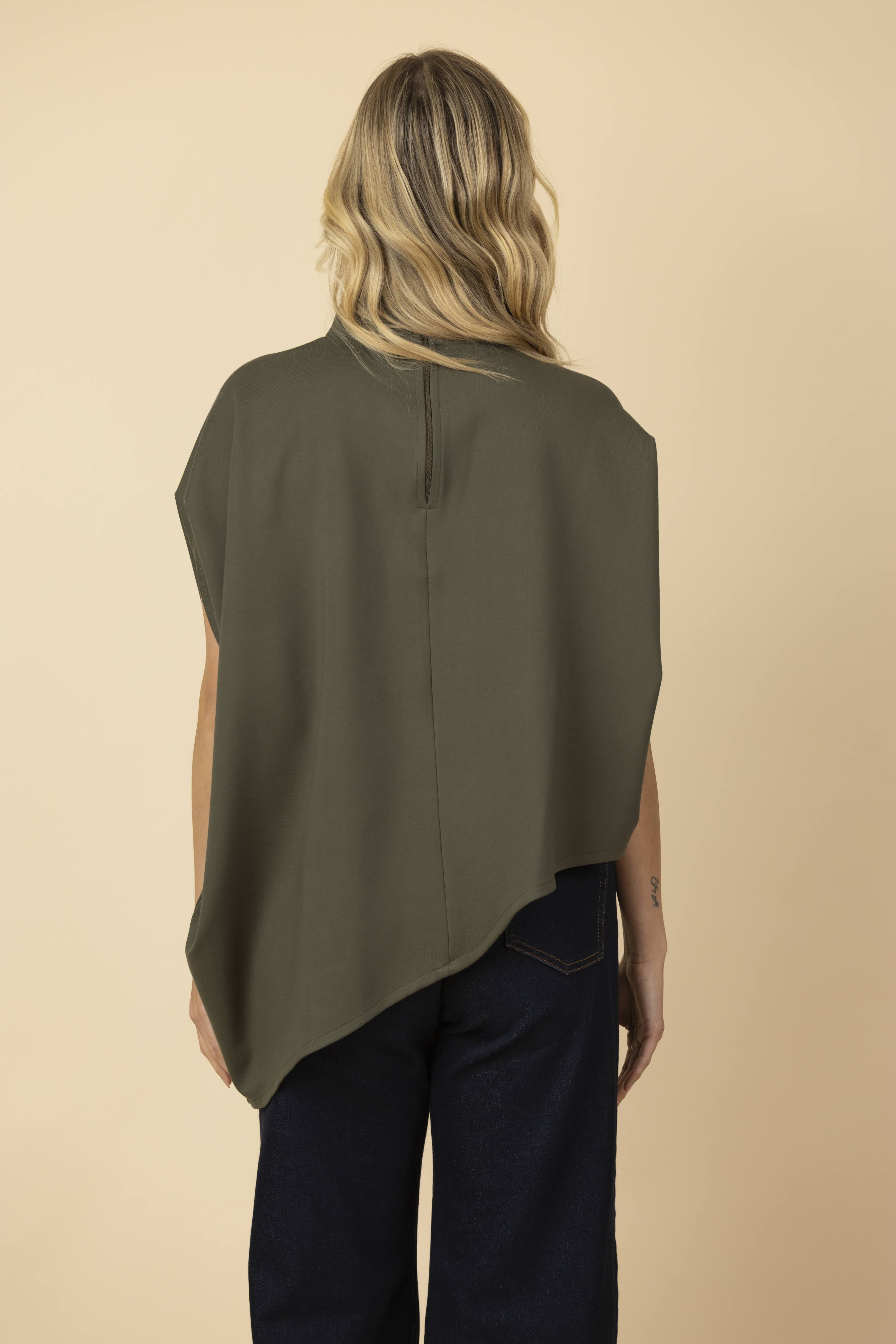 Blusón Sasha Ponti Verde Olivo