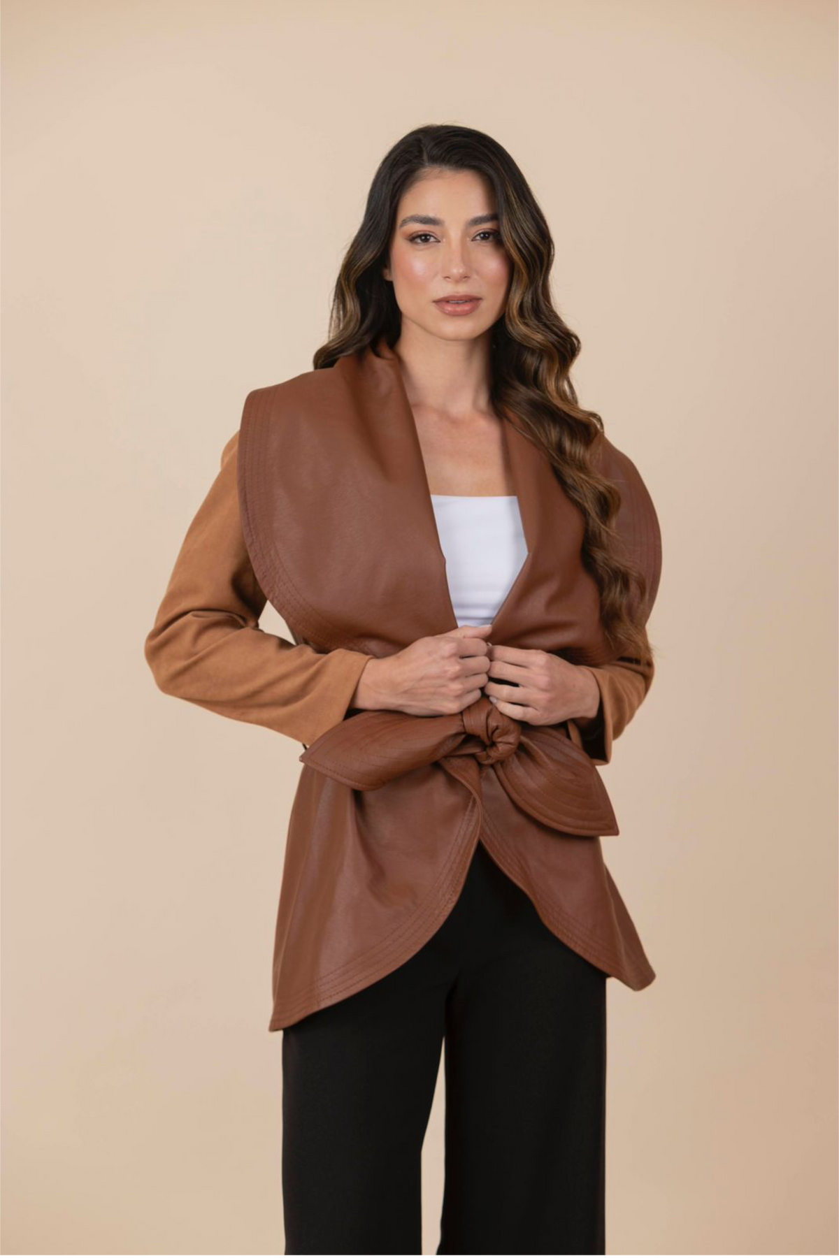Chaqueta María Caramelo