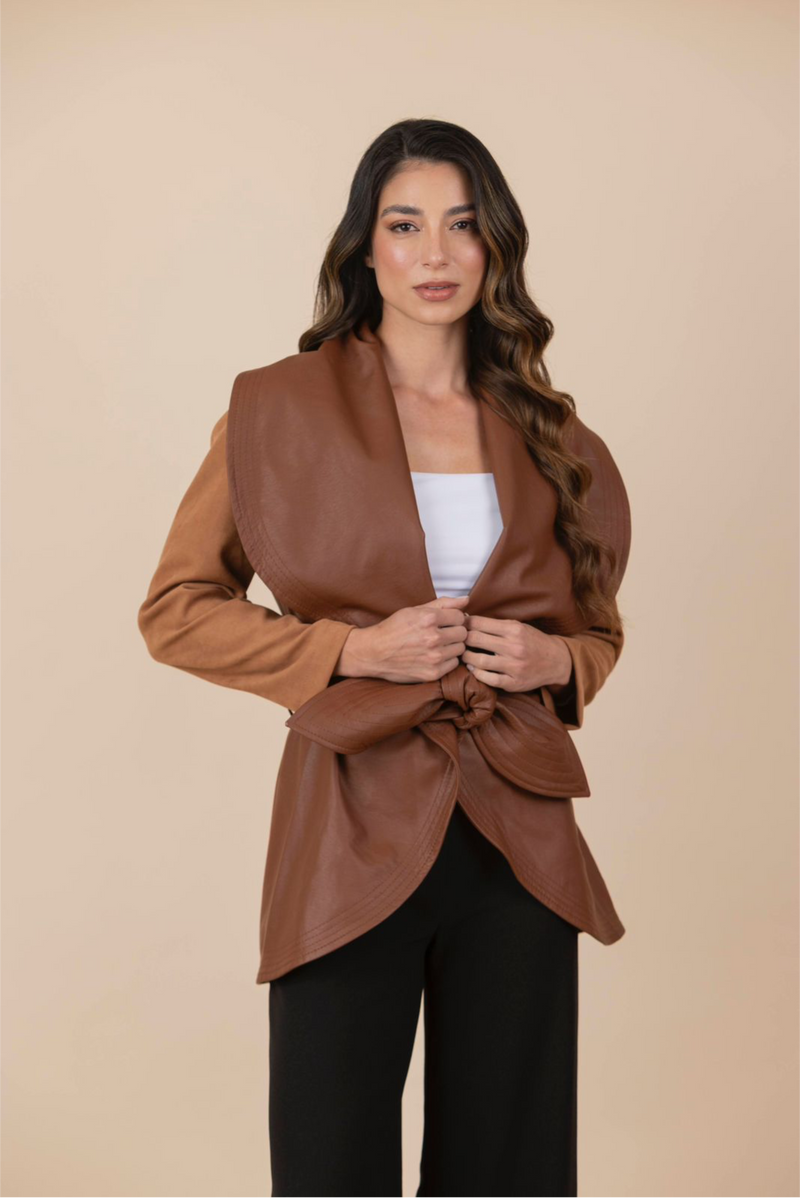 Chaqueta María Caramelo