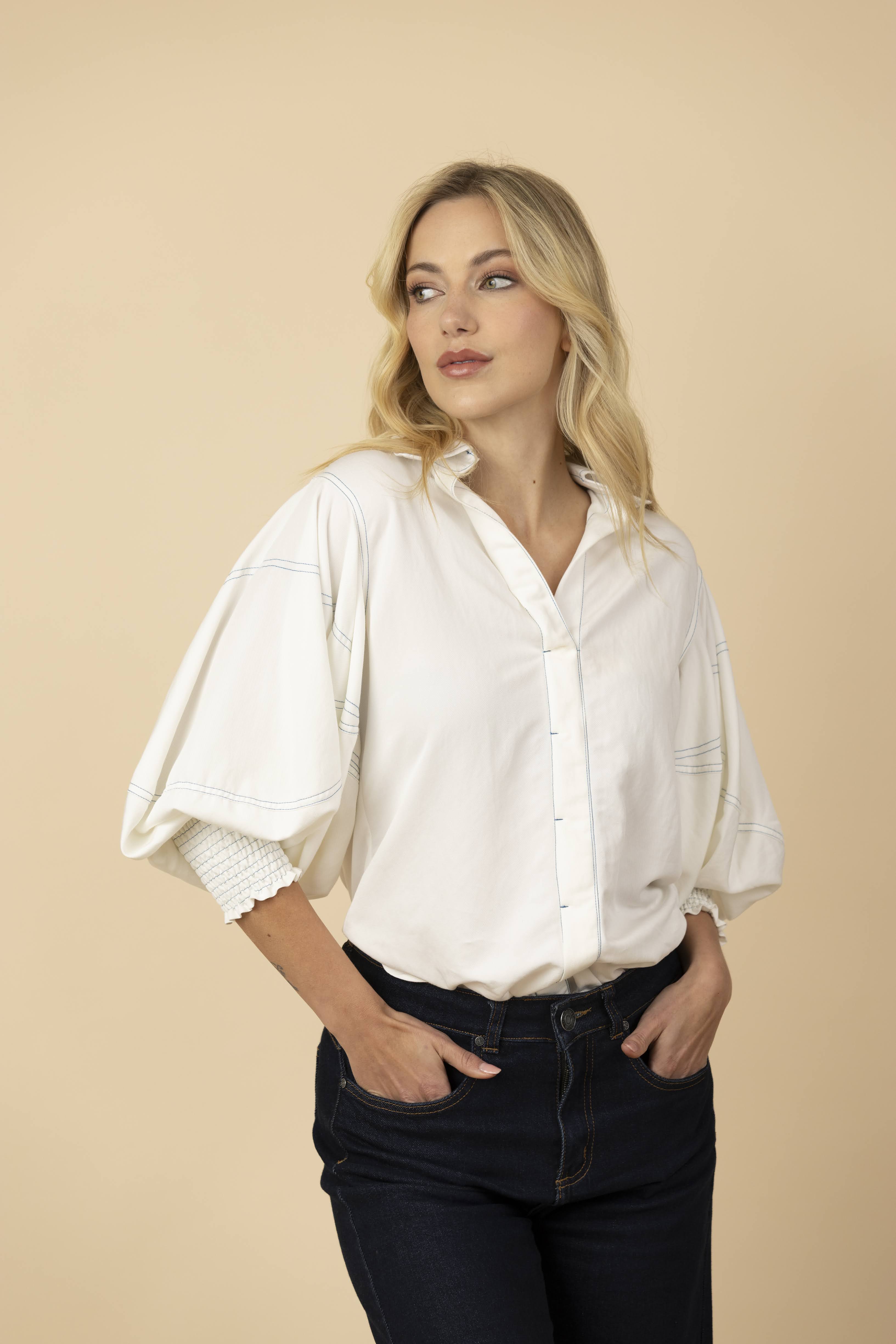 Blusa Milagros Marfil