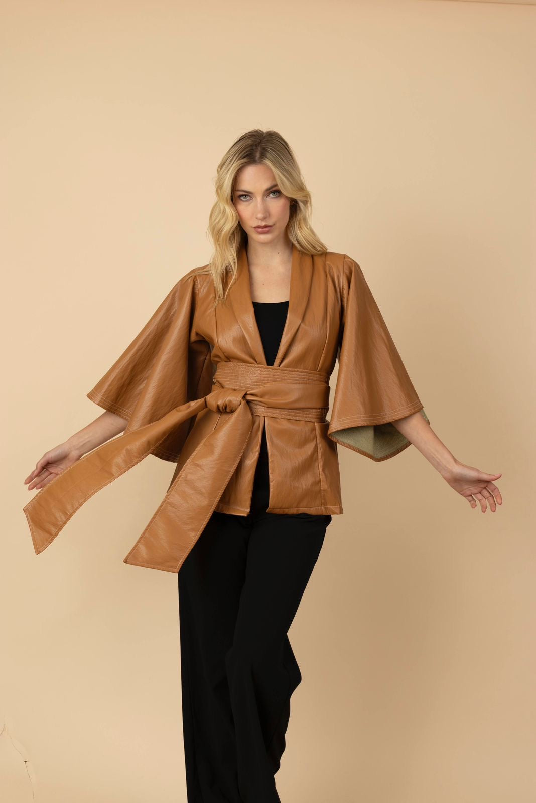 Chaqueta Lorena Caramelo