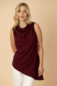 Blusa Sisa Cuello Drapeado Carla