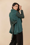 Chaqueta María Verde Botella