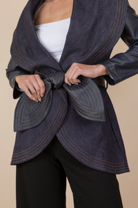 Chaqueta María Jean Ecocuero