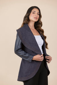 Chaqueta María Jean Ecocuero