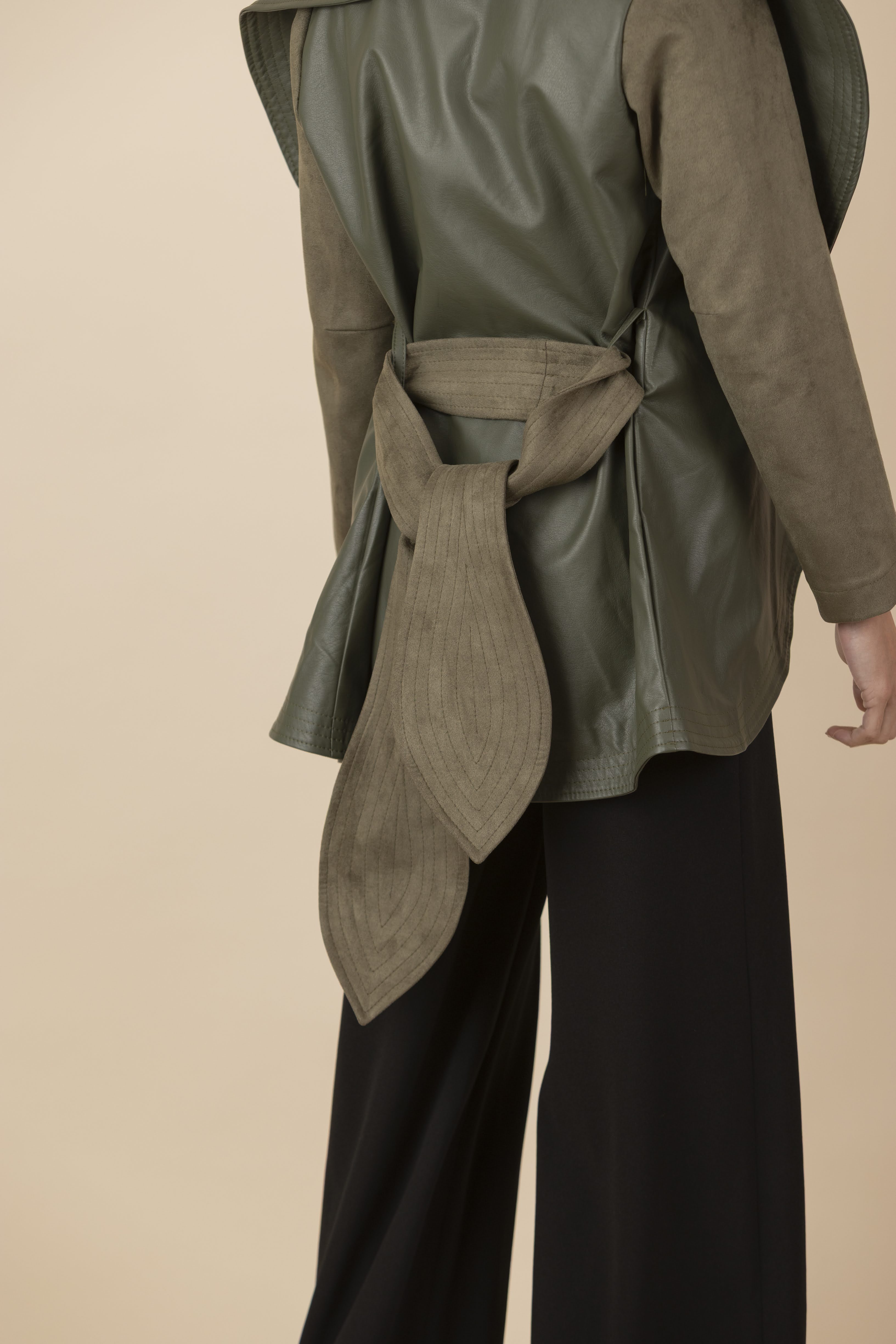 Chaqueta María Verde Olivo