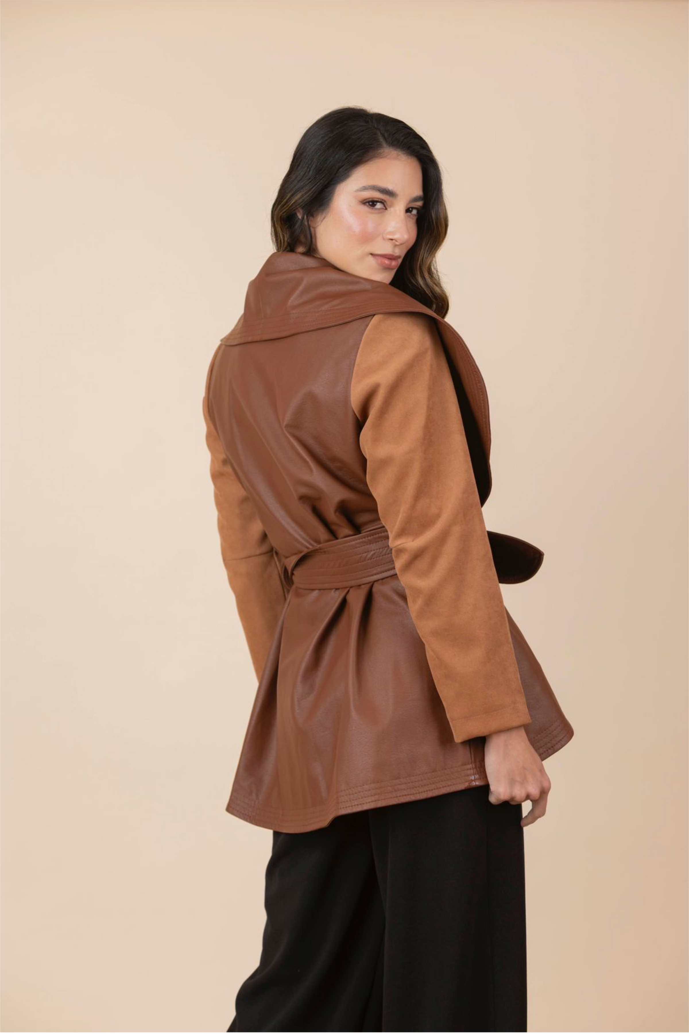 Chaqueta María Caramelo
