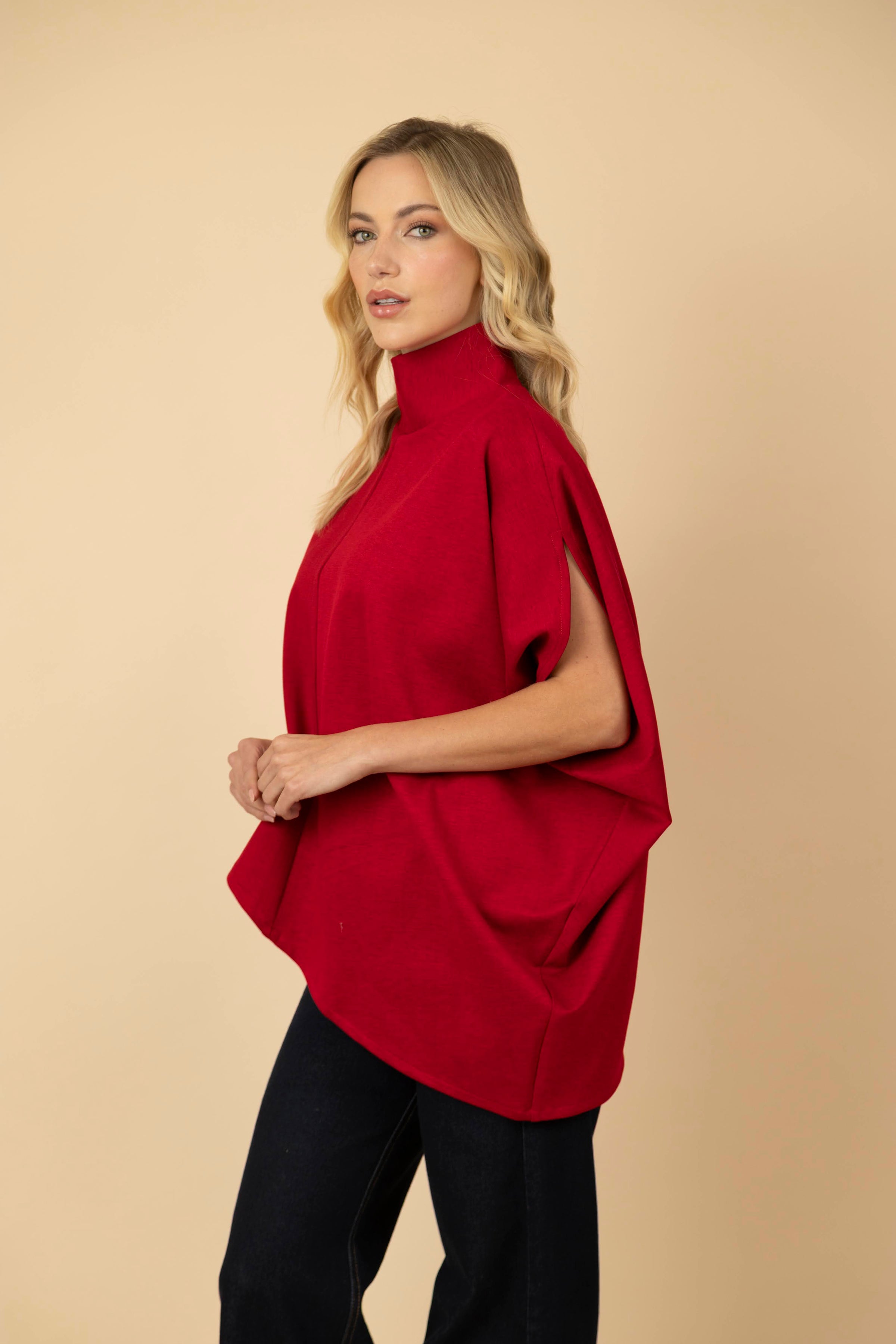 Blusón Sasha Ponti Rojo