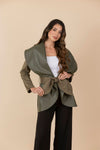 Chaqueta María Verde Olivo