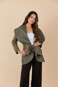 Chaqueta María Verde Olivo