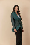 Chaqueta María Verde Botella