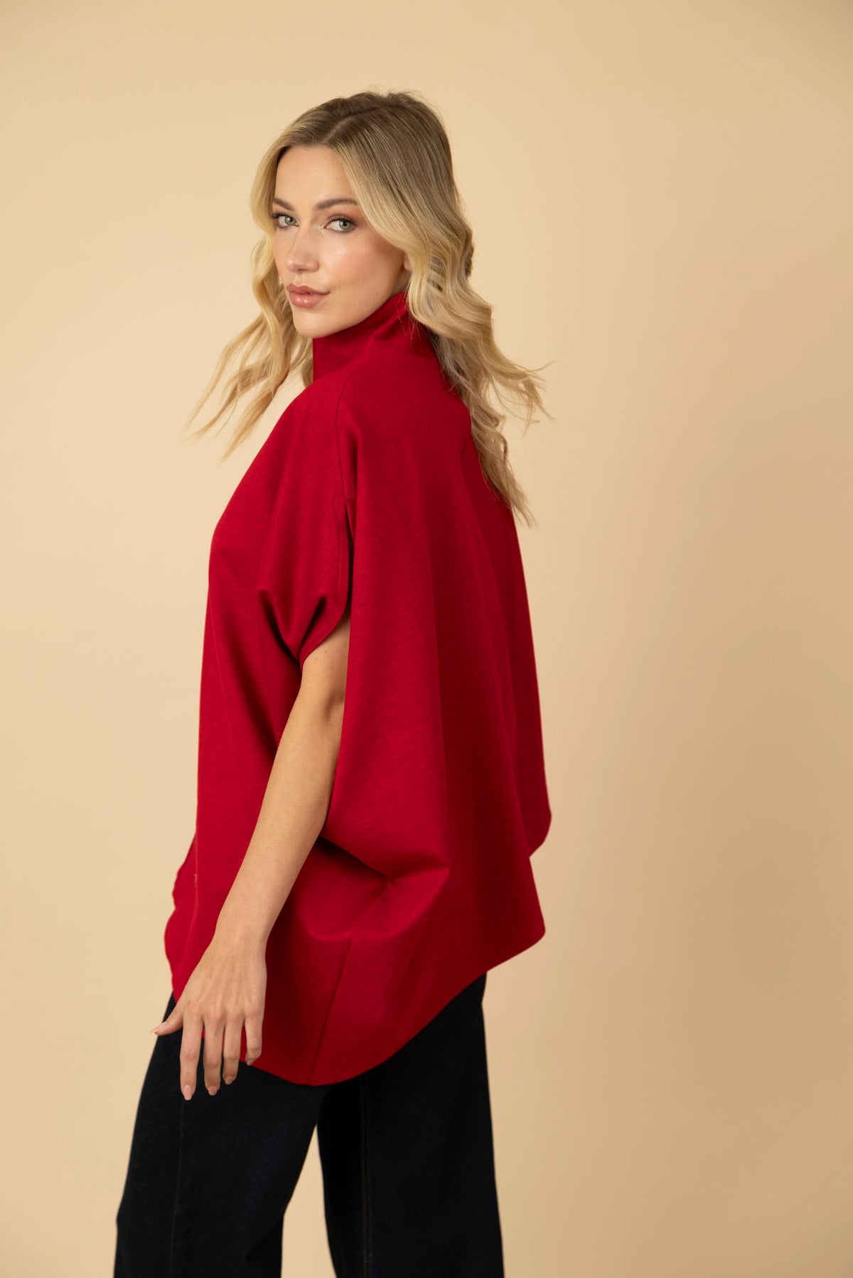 Blusón Sasha Ponti Rojo