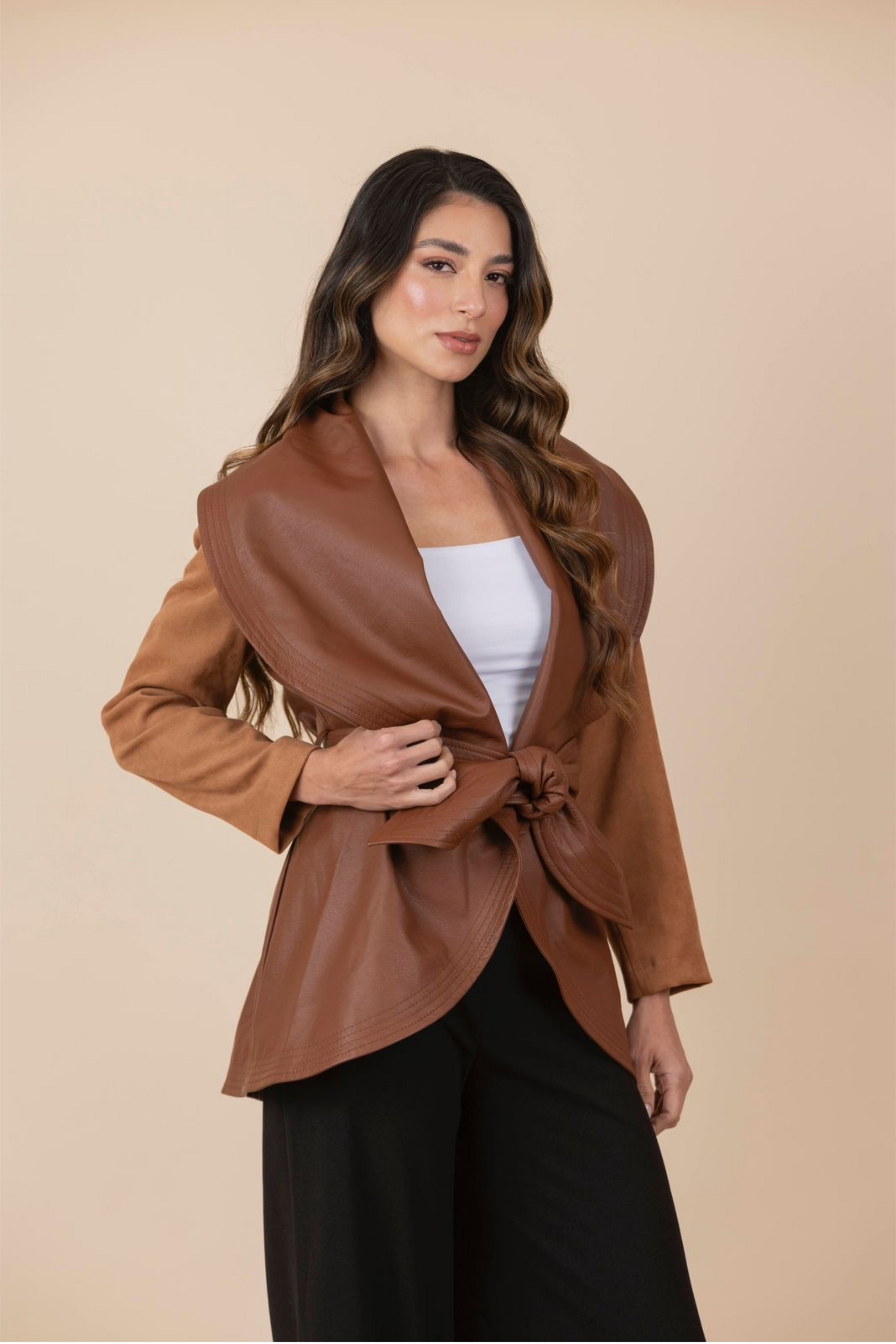 Chaqueta María Caramelo