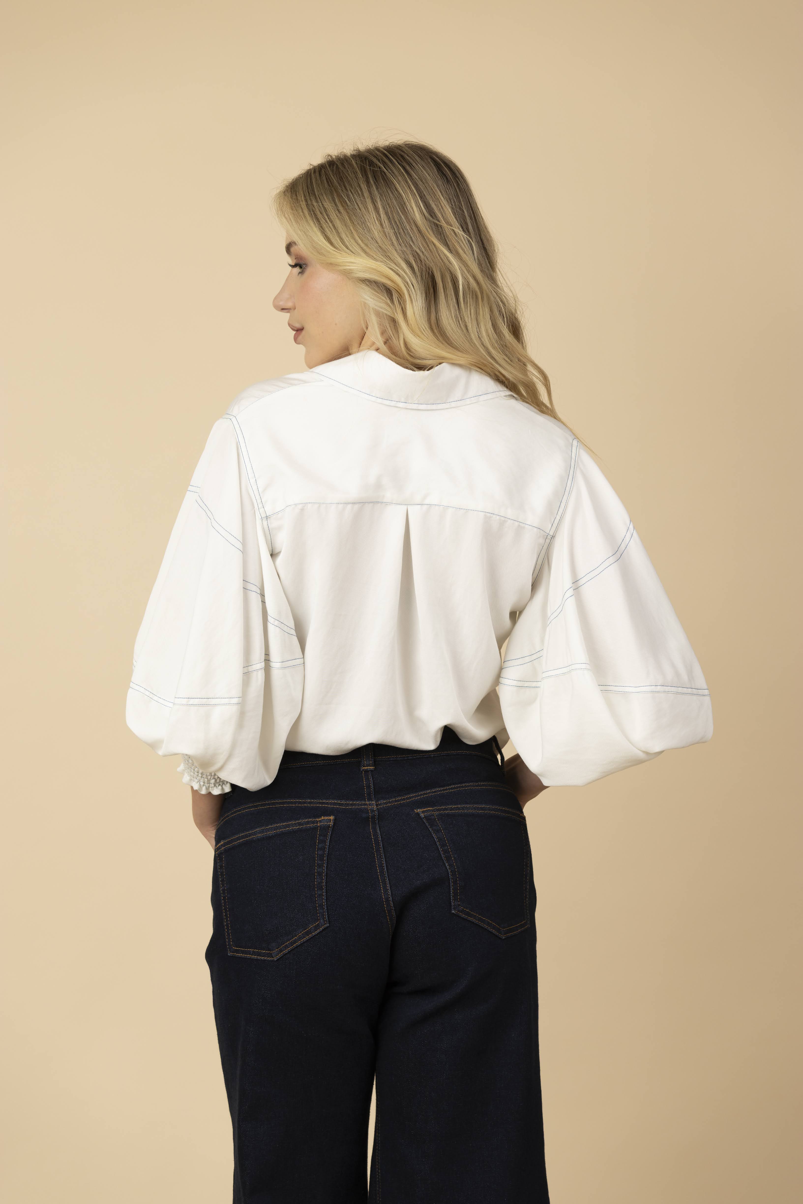Blusa Milagros Marfil