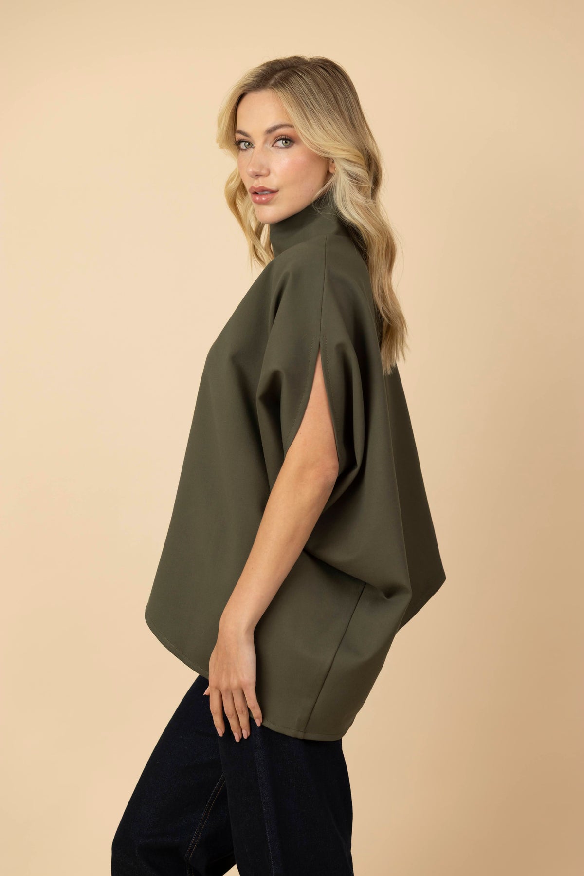 Blusón Sasha Ponti Verde Olivo