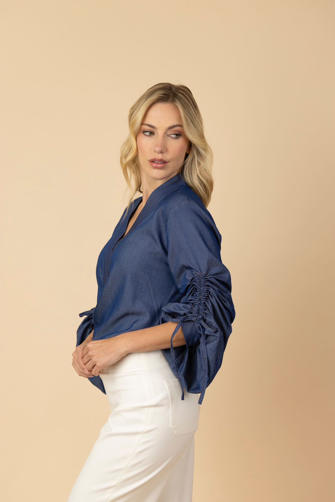 Blusa Juana Jean Chambray