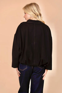 Bomber Jacket Negra