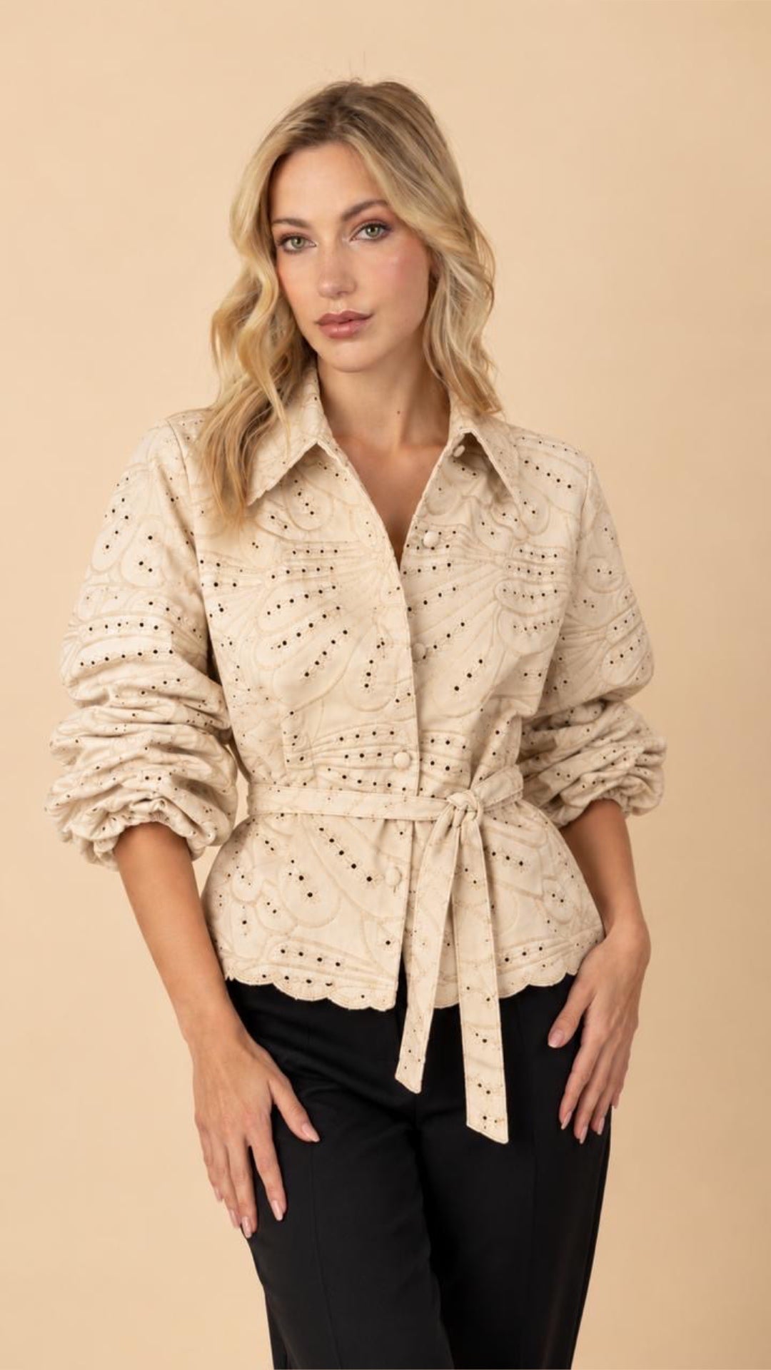 Chaqueta Boston Beige