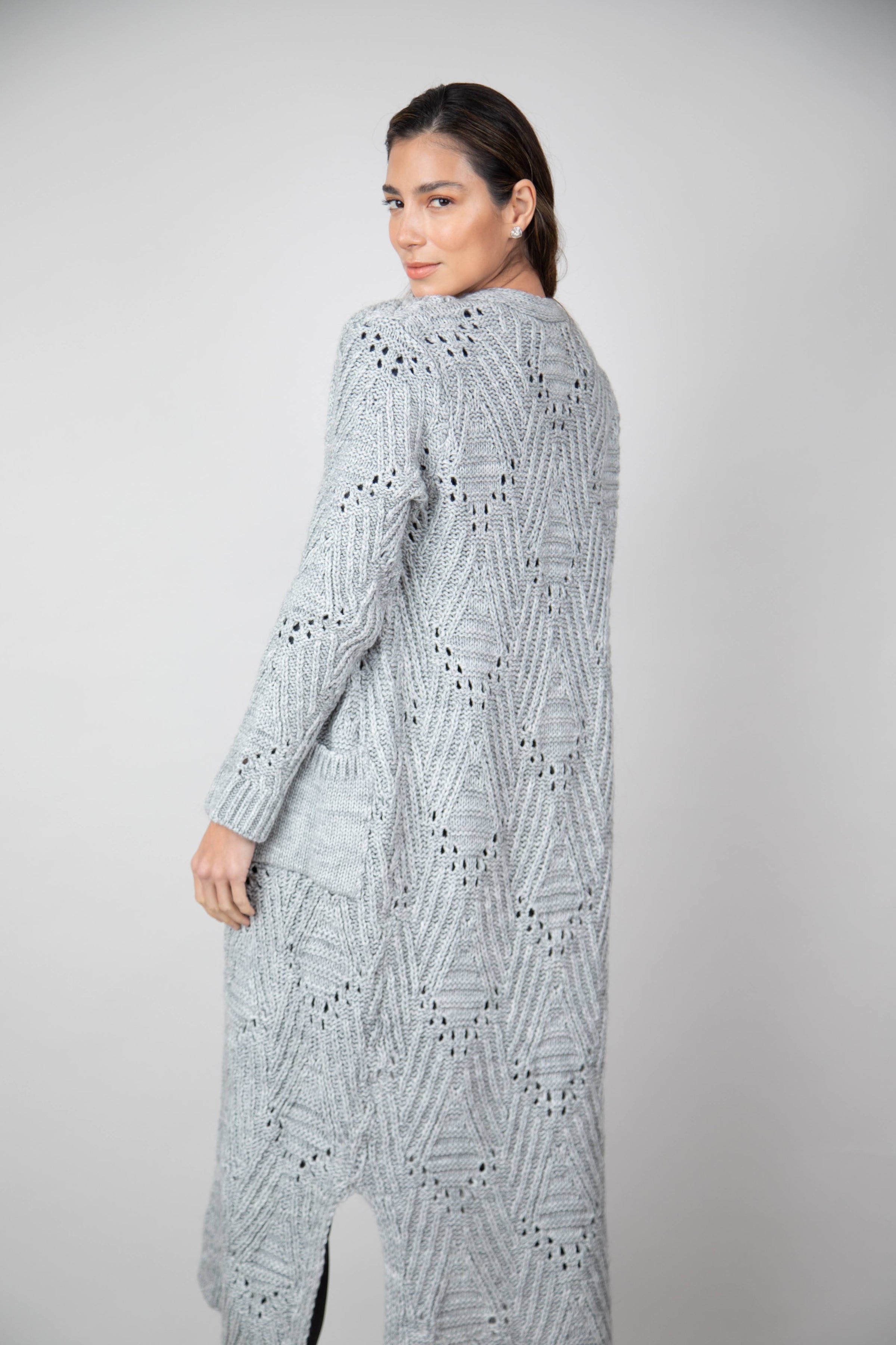 Que Abrigo Ponerse Con Un Vestido Largo De Punto Abrigo En Tejido