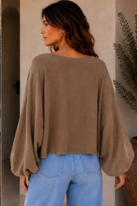 Blusa Amalia New York Camel