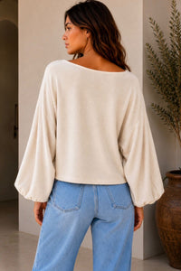 Blusa Amalia New York Marfil