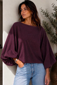Blusa Amalia New York Vino