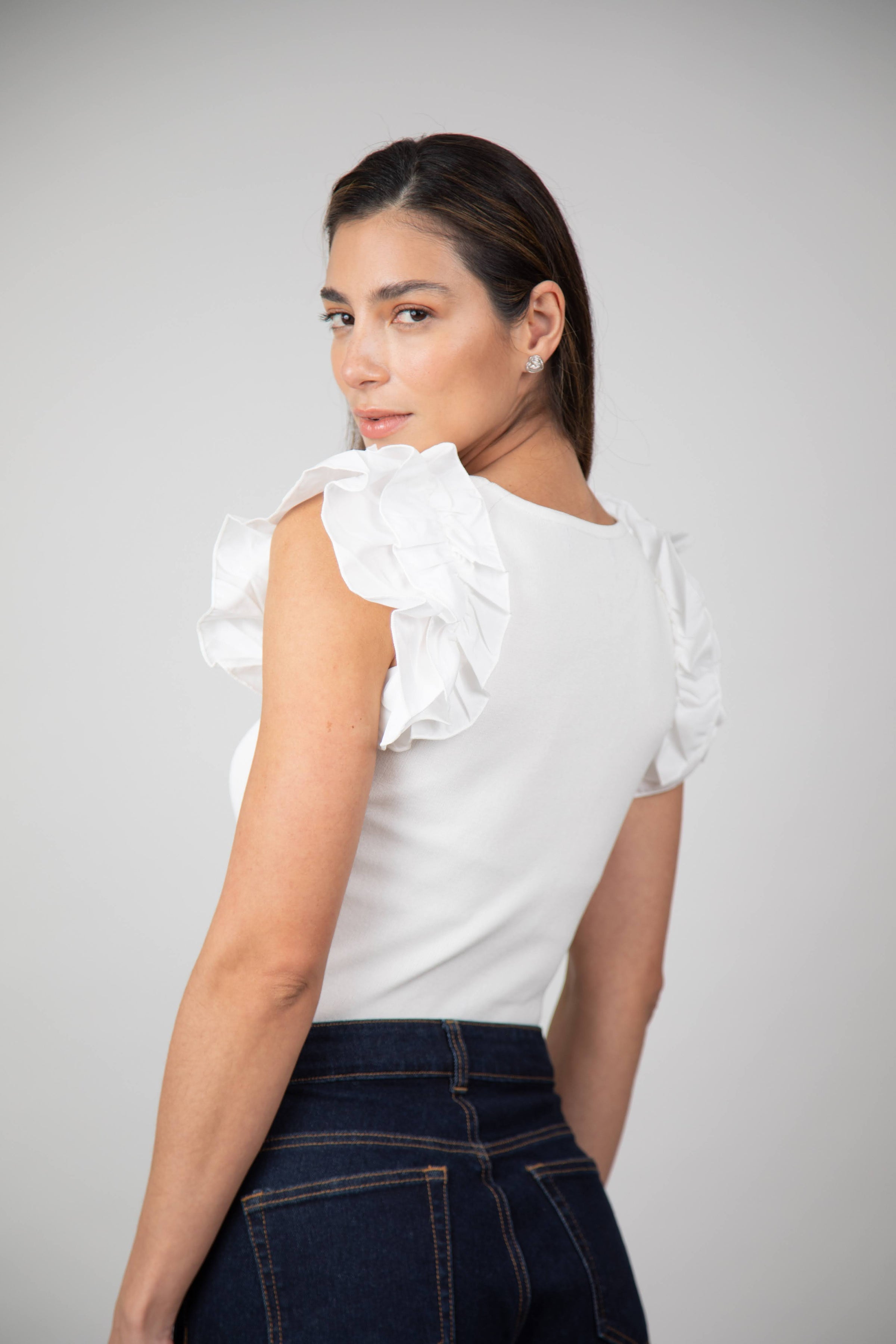 Blusa Amatista Marfil