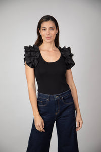 Blusa Amatista Negra