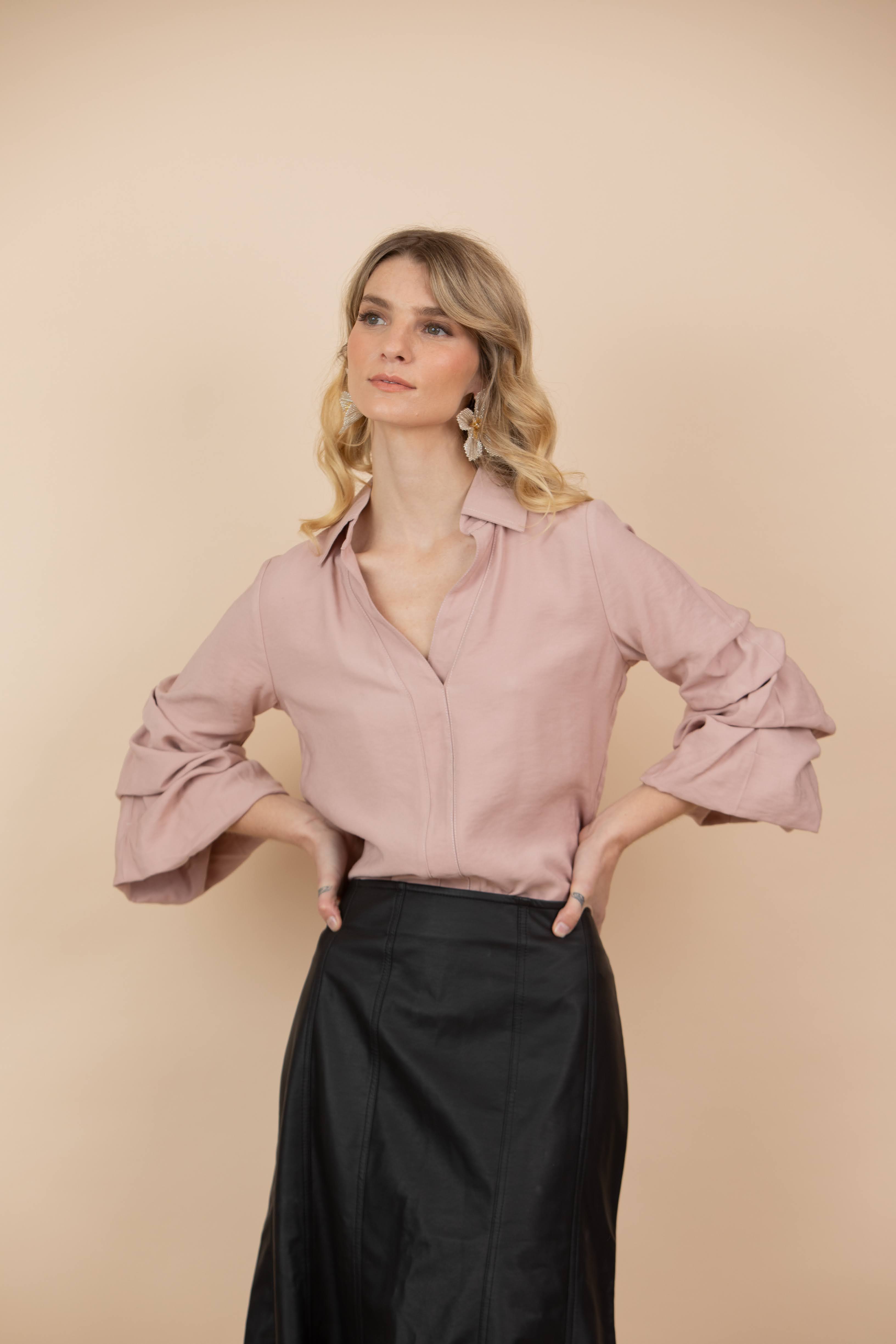Blusa Amelia Palo de Rosa