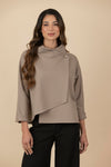 Blusa / Chaqueta Zoe Taupe