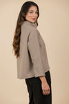 Blusa / Chaqueta Zoe Taupe