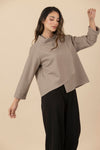 Blusa / Chaqueta Zoe Taupe