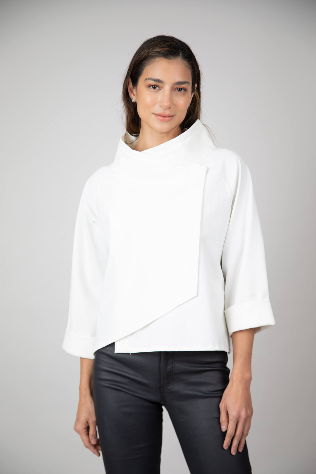 Blusa / Chaqueta Zoe Marfil