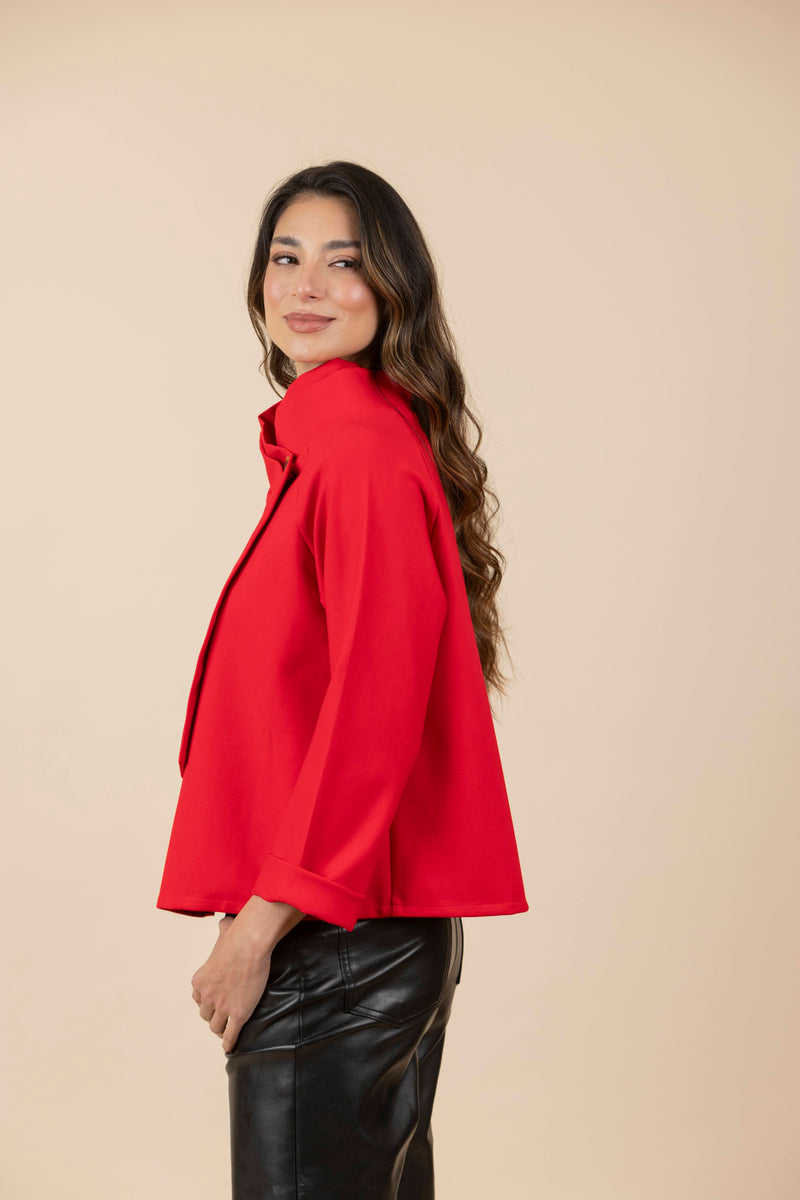 Blusa / Chaqueta Zoe Roja