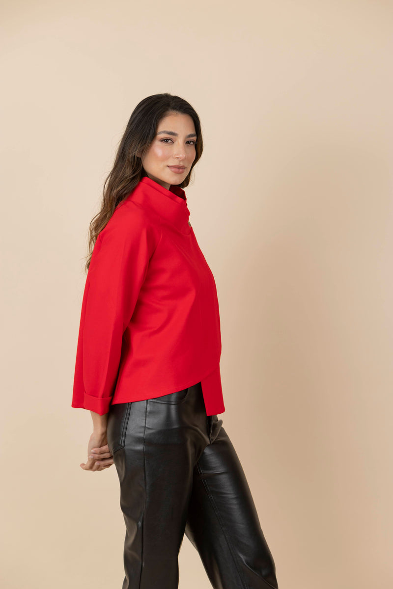 Blusa / Chaqueta Zoe Roja