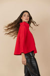Blusa / Chaqueta Zoe Roja