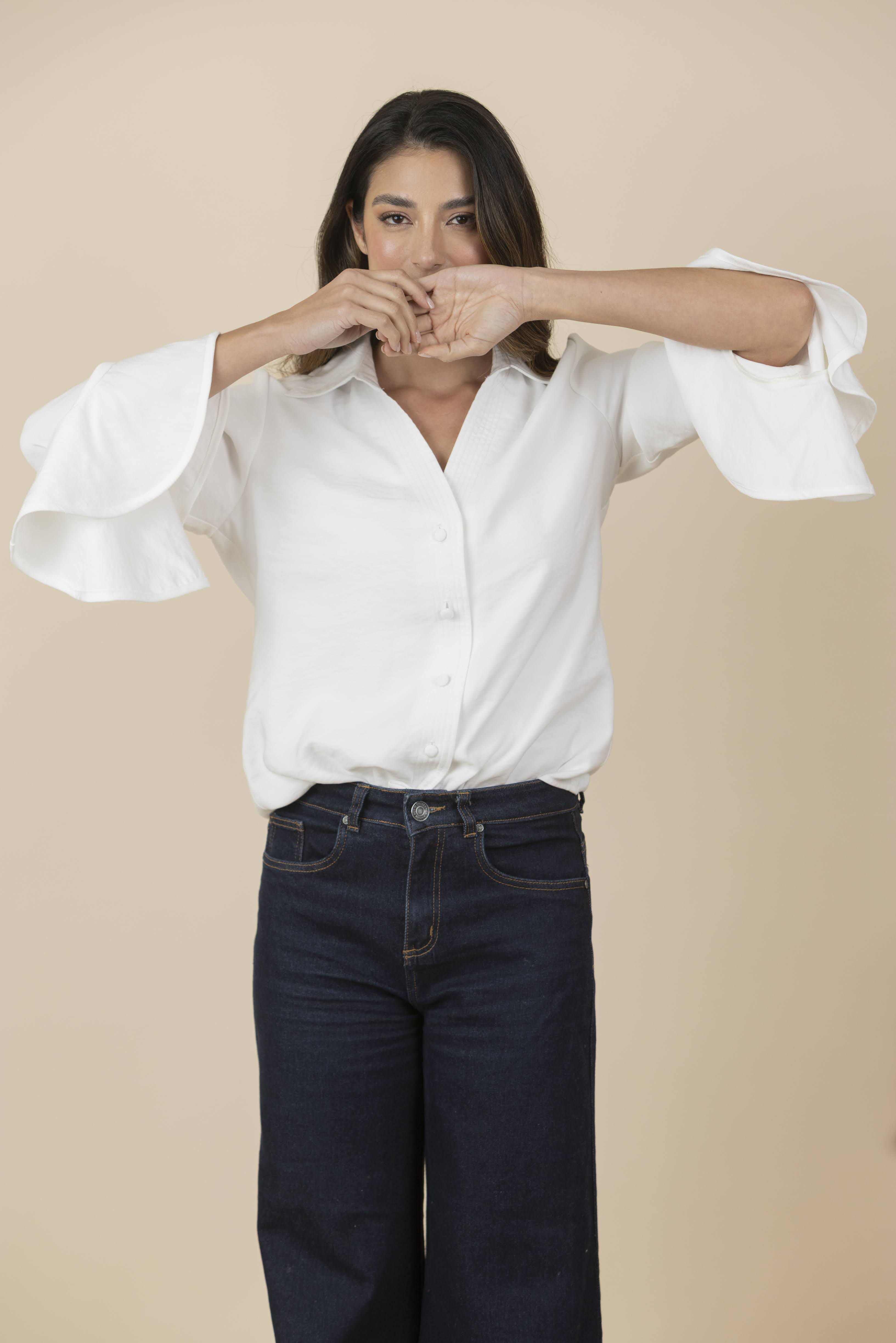 Blusa Emma con Botones