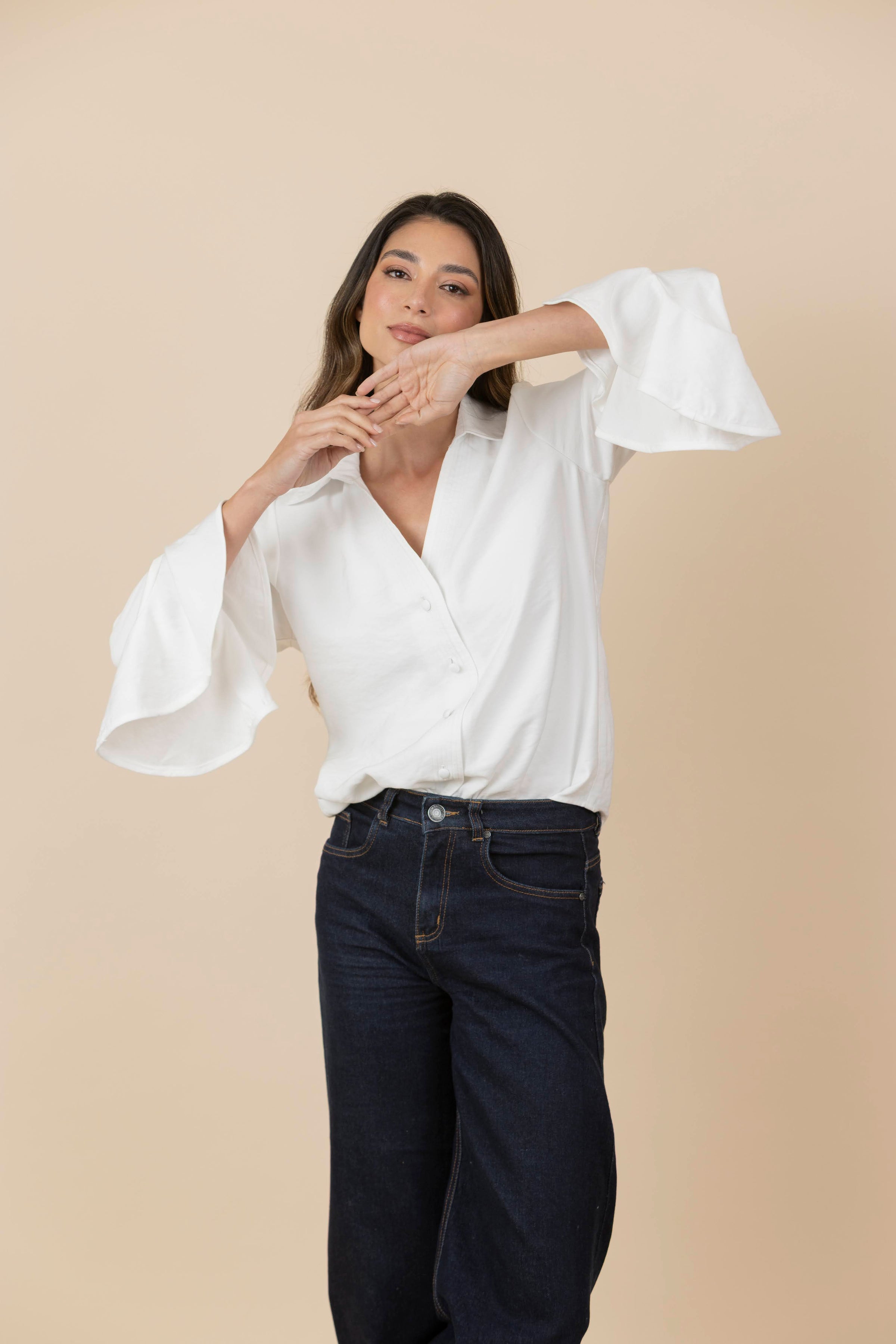 Blusa Emma con Botones