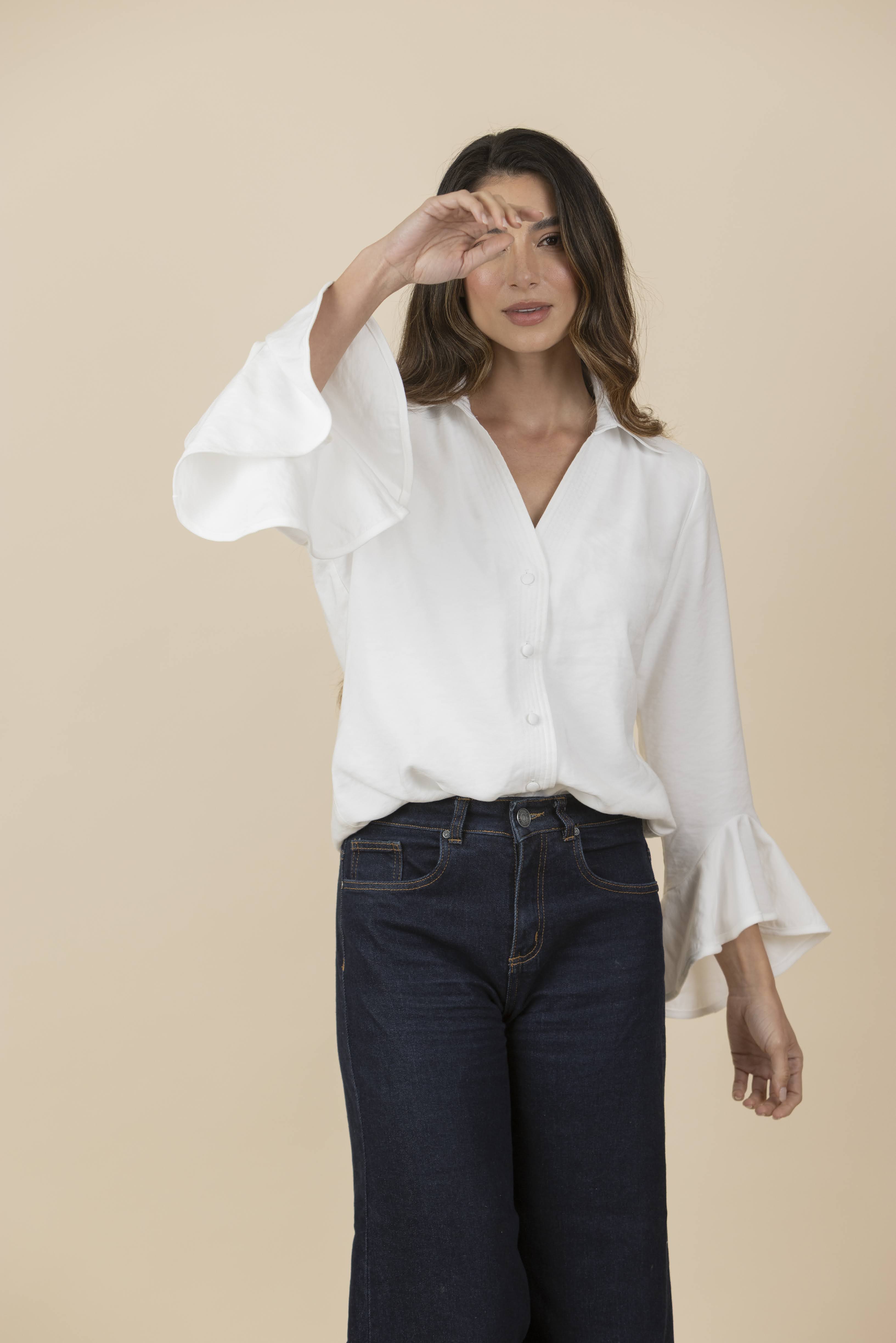 Blusa Emma con Botones