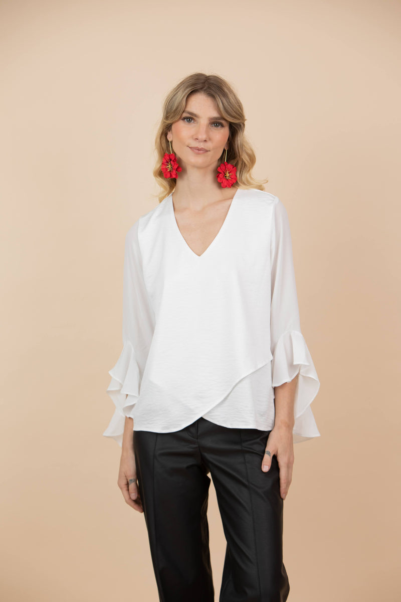 Blusa Emma marfil