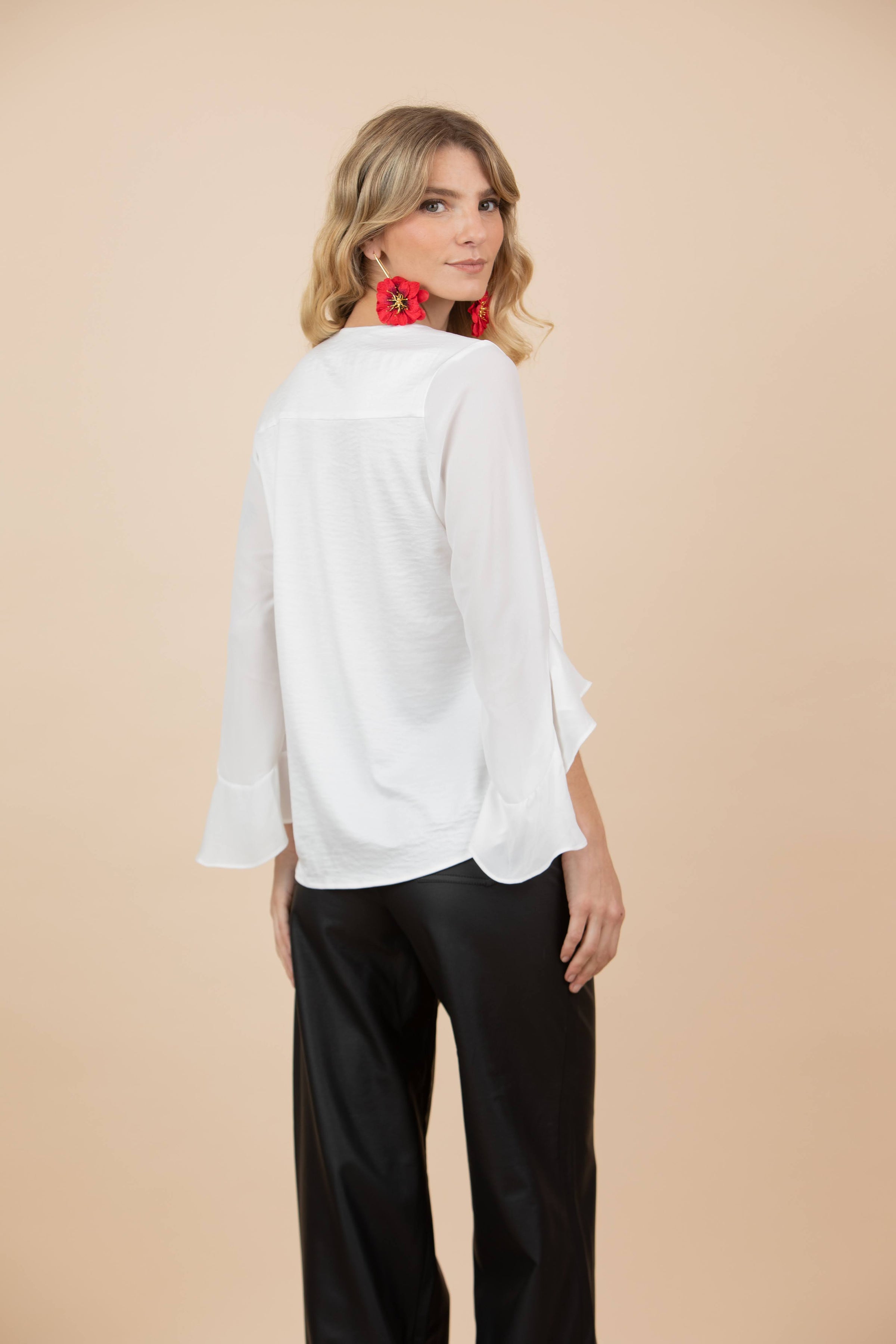 Blusa Emma marfil